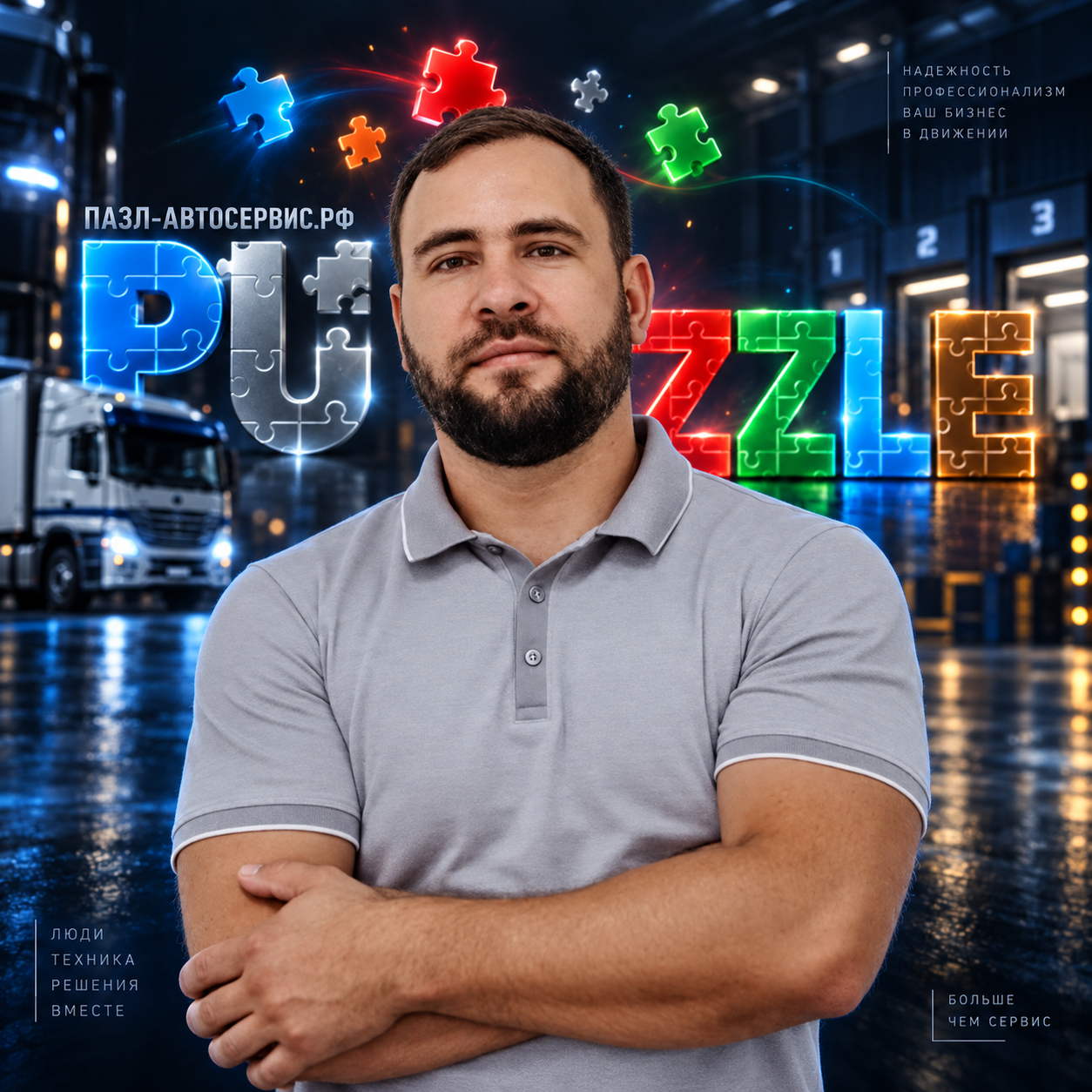 Собственник PUZZLE в грузовом автотехцентре